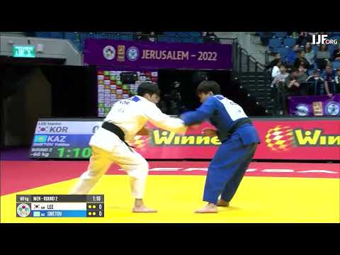 Masters 2022. 60 kg. R2. LEE Harim (KOR) - SMETOV Yeldos (KAZ)