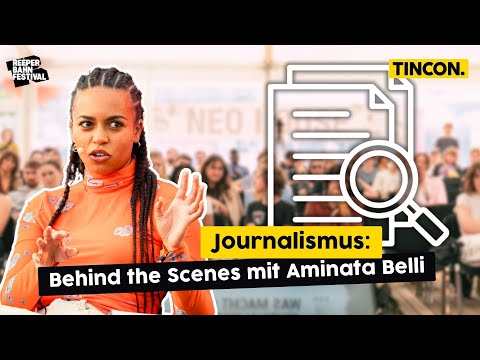 Video Thumbnail: Einstieg in den Journalismus - FAQ mit Aminata Belli | TINCON Hamburg @ RBF 2023