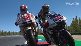 【GAME PLAY】Marco Simoncelli VS Jorge Lorenzo【motoGP™️20】