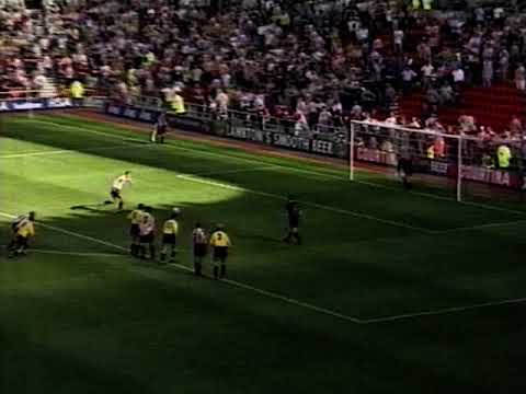 Sunderland 7 Oxford United 0 19th September 1998 Division One