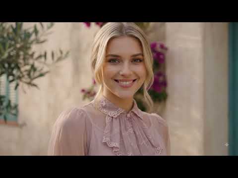 Rochie de ocazie roz prafuit cu broderie dantela Video
