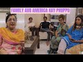 FAMILY AUR AMERICA KAY PHUPPU