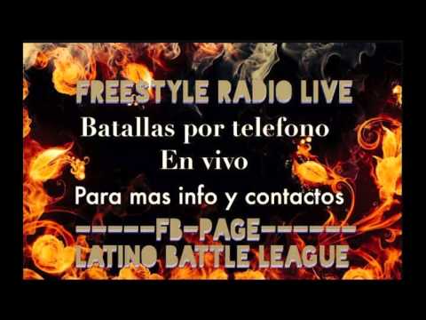 G Insoportable  VS  Mentao Brigante (Freestyle Radio Live)