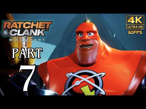 Ratchet and Clank: Rift Apart Walkthrough PART 7 (PS5) @ 4K 60ᶠᵖˢ
