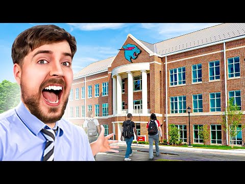 MrBeast Opens His Own School Video