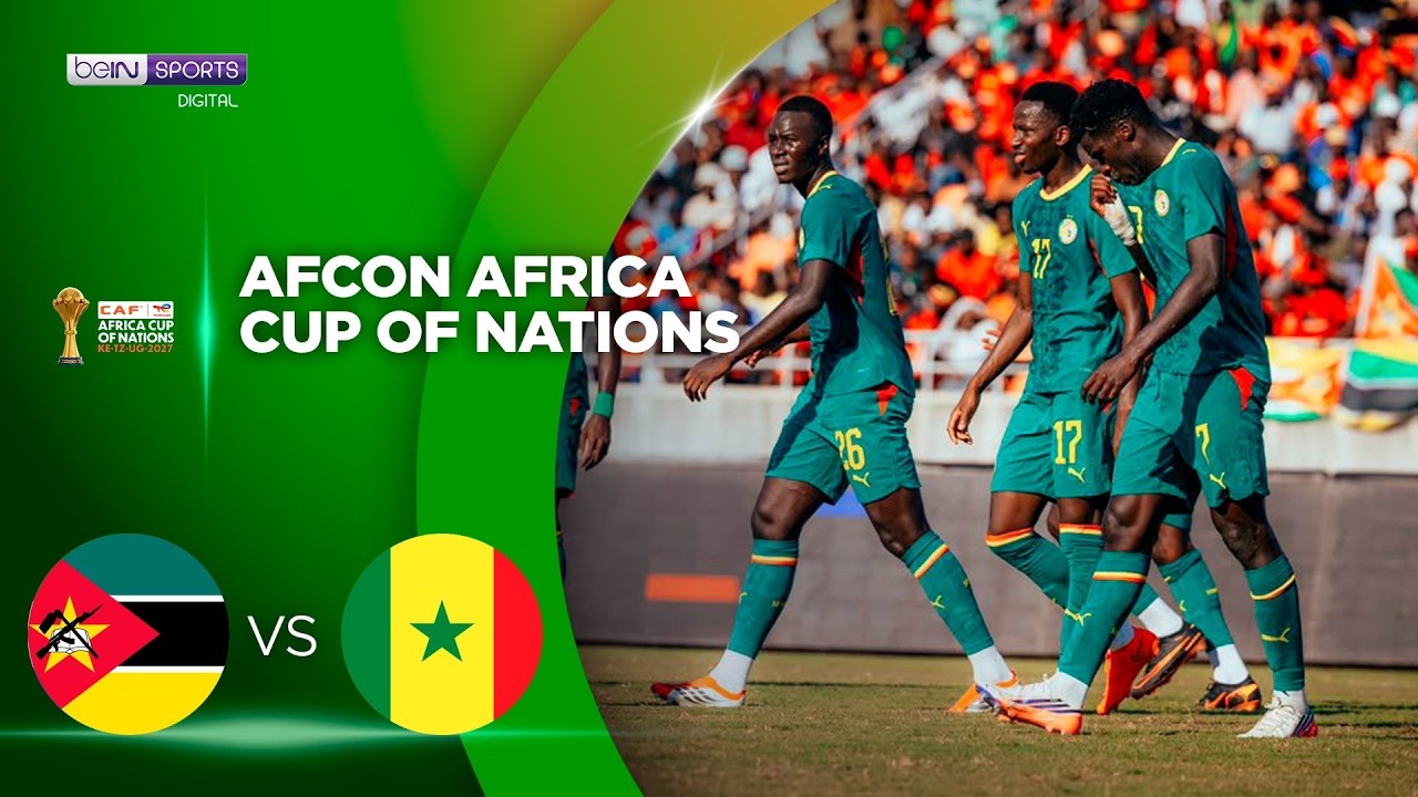 Mozambique vs Senegal | HIGHLIGHTS 2027 AFCON Qualifiers | 09/25/2026 | beIN SPORTS USA