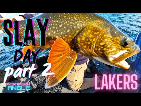 Non Stop Lake Trout Fishing - Pre Spawn Frenzy Part 2 #laketrout #prespawnjigging