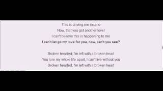 Stevie B   Broken Hearted Lyrics