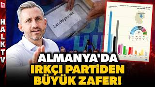ALMANYA'DA AŞIRI SAĞ DEPREMİ! Irkçı parti AfD eyalet seçimini ezici fa