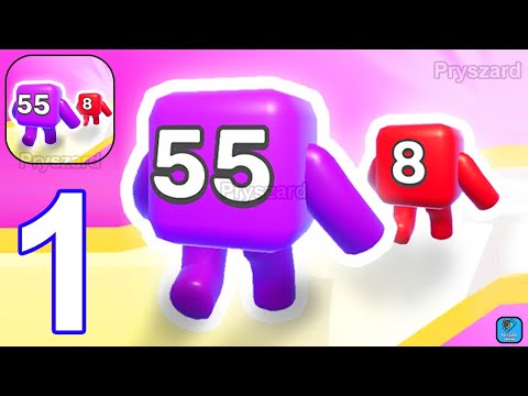 Level Up Numbers - Gameplay Walkthrough Part 1 Join Numbers Number Puzzle Game (Android, iOS) - YouTube