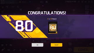 🔴Finally 80 Level Ho Gaya After 2 Years | Free Fire Live Stream | Warlord Live | Facecam Live🔴