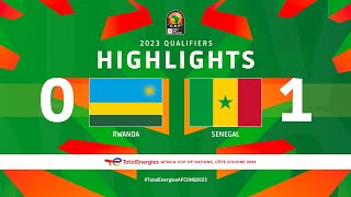 Éliminatoires de la CAN – Côte d’ivoire 2023 | Groupe L : Rwanda 0-1 Sénégal