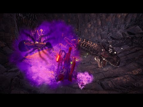 Tempered Brute Tigrex v Gunlance (Elder's Recess)