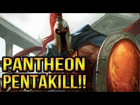 Pantheon Pentakill First of the ranked season!!!