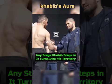 The Power of Presence: Khabib's Aura in Action☠️ #shorts #shortsfeed #ufc