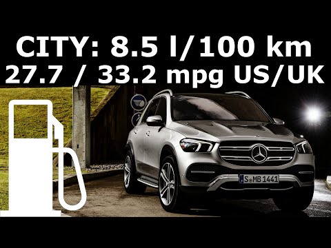 Mercedes GLE 450 EQ Boost: city fuel consumption (economy), real-life test :: [1001cars]