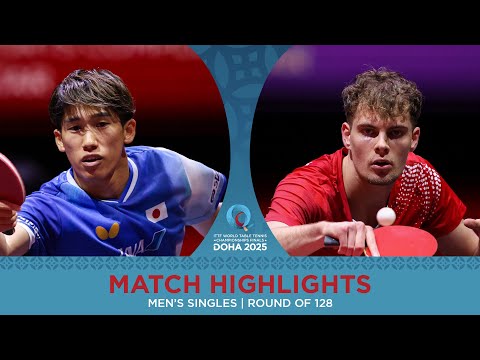 Maharu Yoshimura vs Milosz Redzimski | Match Highlights | #ITTFWorlds2025
