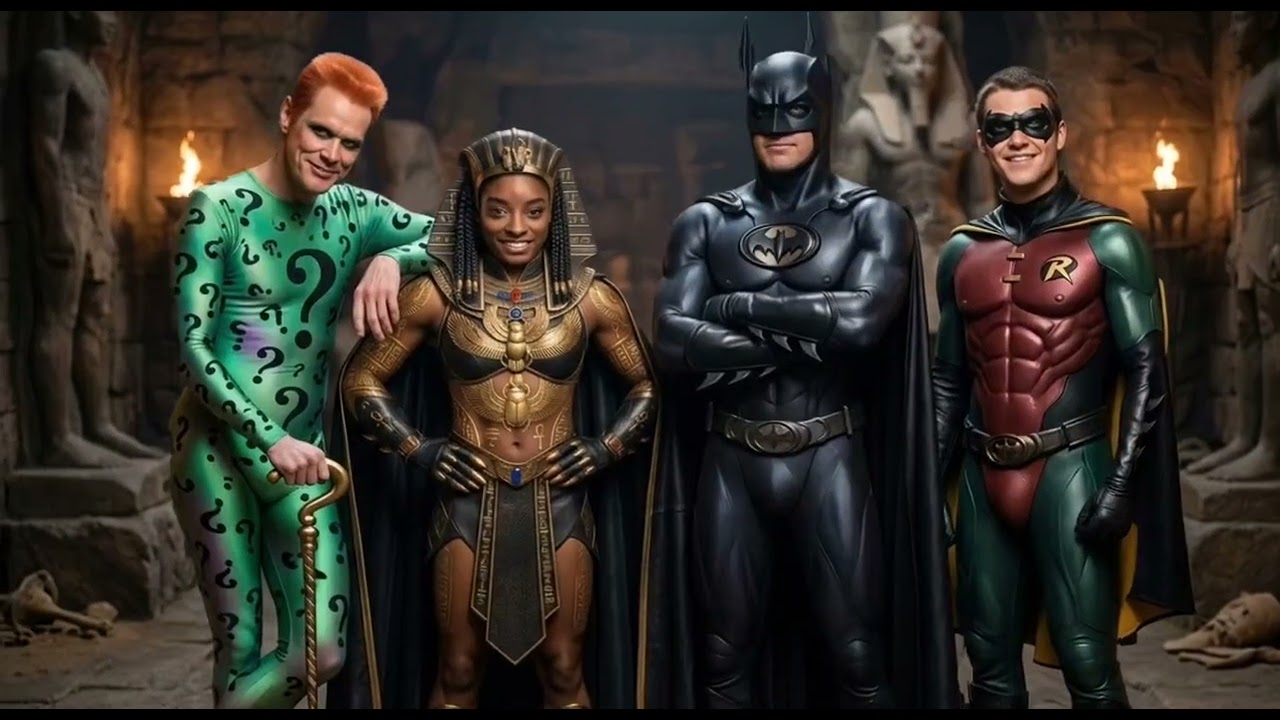 Proposed cast of Batman and Robin: Riddle of the Sphinx cast for Cannes debut screening.