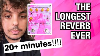 Video thumbnail for The Longest Reverb in the World: Mesmeriser Stereo Reverb Pedal Infinite Mode Demo by pedal partners