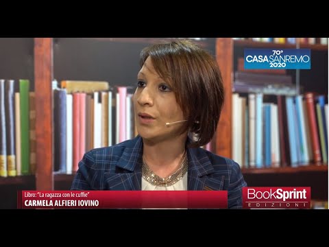 Carmela Alfieri Iovino da Casa Sanremo 2020 - BookSprint Edizioni
