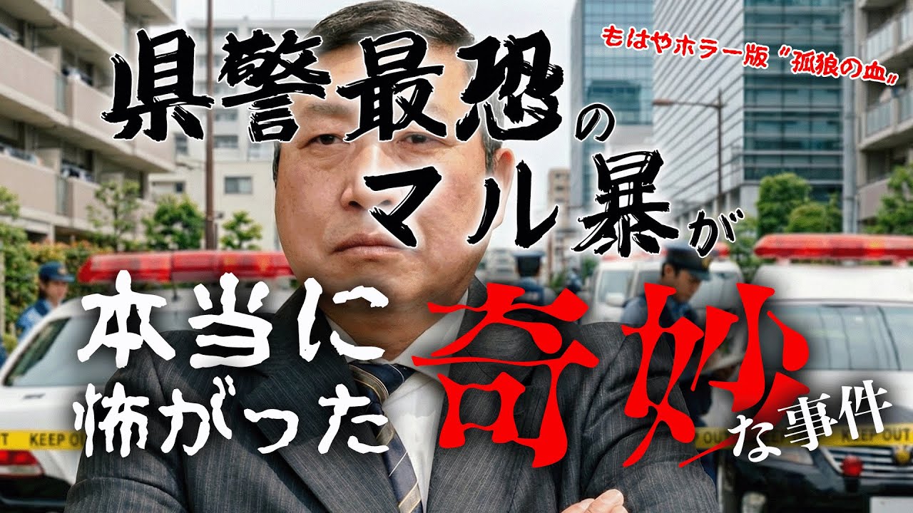 【ホラー版 孤狼の血】ヤクザ捜査用監視カメラに映った謎の影…マル暴捜査のウラ話【警察怪談】