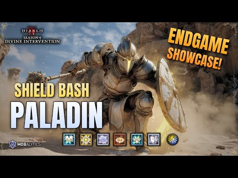 This Shield Bash Paladin Crushes The Endgame In Diablo 4 Season 11!