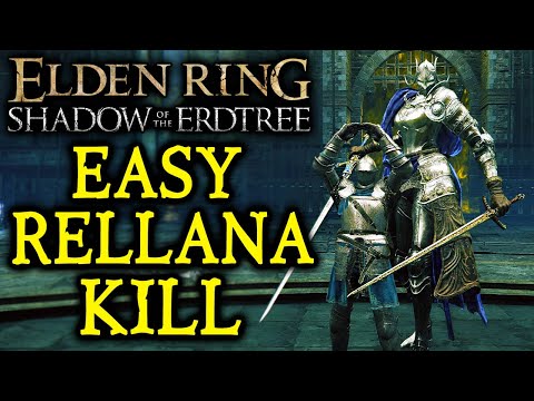 ELDEN RING DLC BOSS GUIDES: How To Easily Kill Rellana Twin Moon Knight!