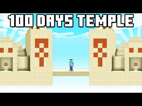 100 Days but it's JUST a Desert Temple