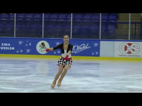 21 Maria KUDLA POL Junior Ladies SP XIV MiniEuropa 2018