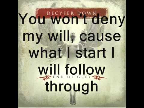 Decyfer Down - Fight Like This - (lyrics)