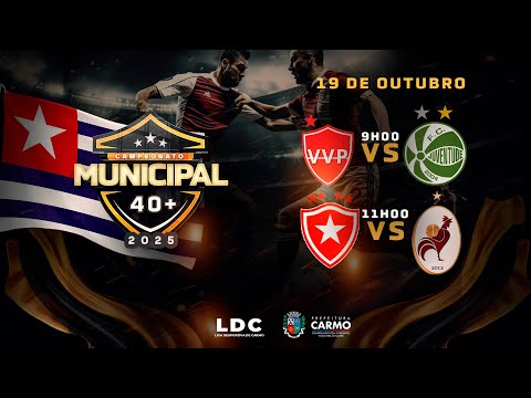 VALPARAÍSO X PARAISÓPOLIS | BOTAFOGO X GALO | MUNICIPAL 40+