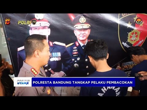 POLRESTA BANDUNG TANGKAP PELAKU PEMBACOKAN
