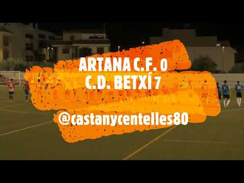 1ª RONDA. ARTANA C.F. 0 - C.D. BETXÍ 7 (04-10-2023)