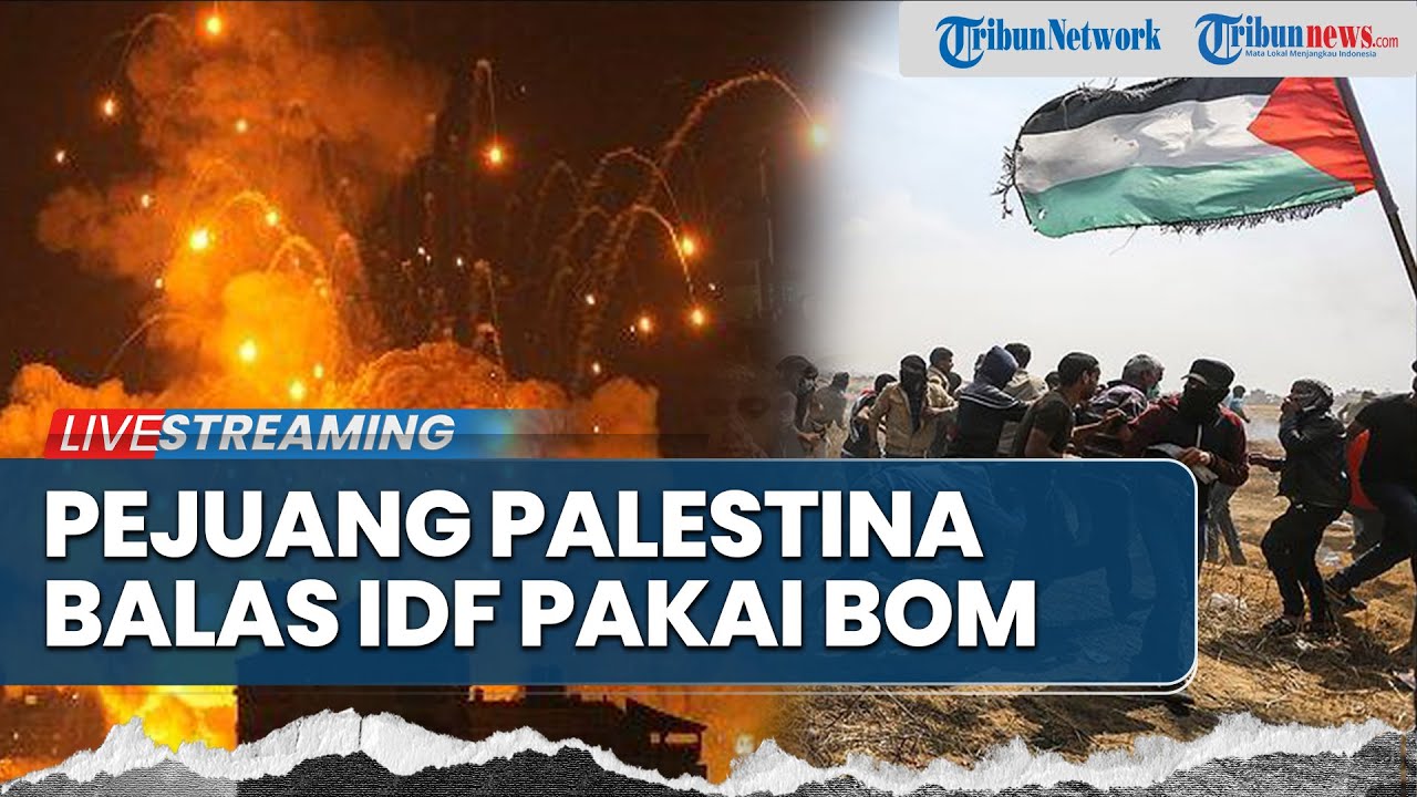Ketegangan Memuncak! Pejuang Palestina Ledakkan Bom Bawah Tanah, Israel Lakukan Penangkapan Massal