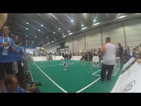 RoboCup 2016 - Nao-Team HTWK Leipzig vs. NTU RoboPAL - Timelapse