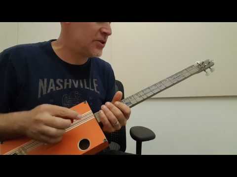 Build #128 - Orange Box w/ Just Intonation Fretboard