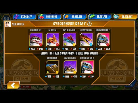 5V15 BATTLE INDOMINUS REX Vs INDORAPTOR GEN 2 | JURASSIC WORLD THE GAME