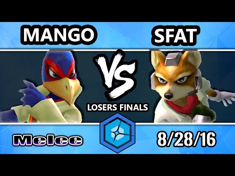 Shine 2016 SSBM - C9 Mango (Falco) Vs. CLG | SFAT (Fox) Smash Melee Losers Finals
