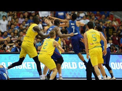 ¡¡¡ La mayor pelea de la historia en una cancha de baloncesto !!!