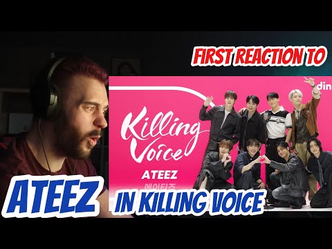FIRST reaction to ATEEZ in Dingo's Killing Voice