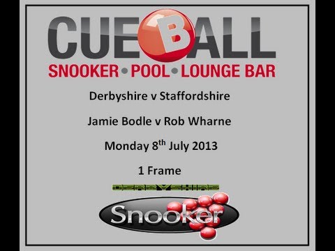 Jamie Bodle v Rob Wharne Derby v Staffs July 2013