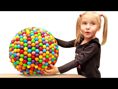 Alisa and Dad pretend play cooking | Funny stories for children