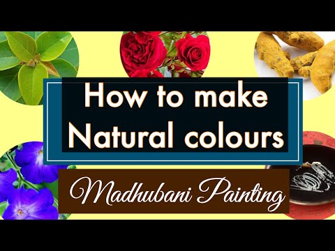 2nd YouTube video about what are the natural colours