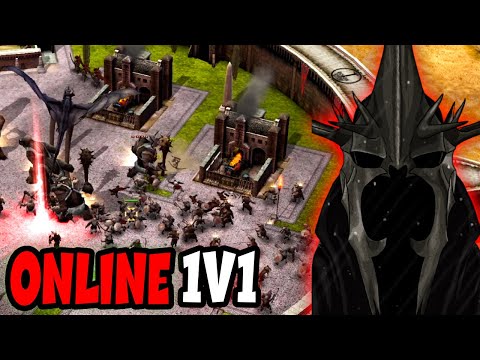 Mordor Is CRAZY On This Map! | Mordor VS Gondor | BFME1 Patch 2.22