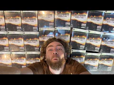 I bought 40 Call of Duty World at War Collectors Editions