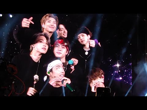 BTS ending in SEOUL SPEAK YOURSELF FINAL 191027