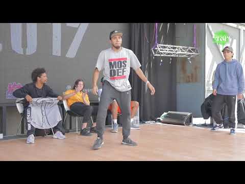 DIEGO ANDINO vs ANDY SKILL Cuartos Hip Hop Dance E-sencial Jam 2017