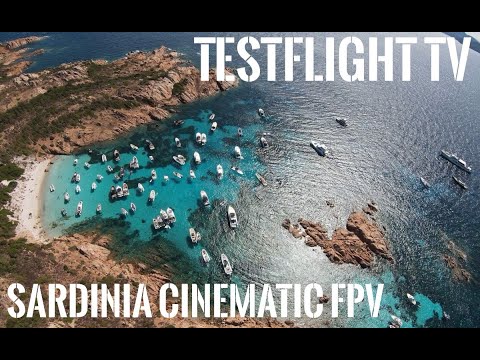 Sardinia Italy 2022 Cinematic Drone FPV