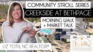 Morning Walk Through Creekside at Bethpage | Durham, NC 55+ Community Tour