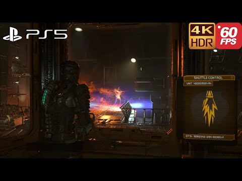 Dead Space Remake PS5 - Dr. Mercer's Death Scene | 60FPS 4K HDR
